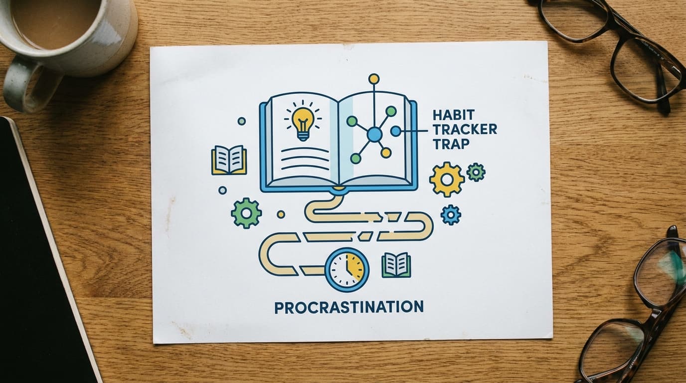The Habit Tracker Trap: When Tracking Becomes the Procrastination