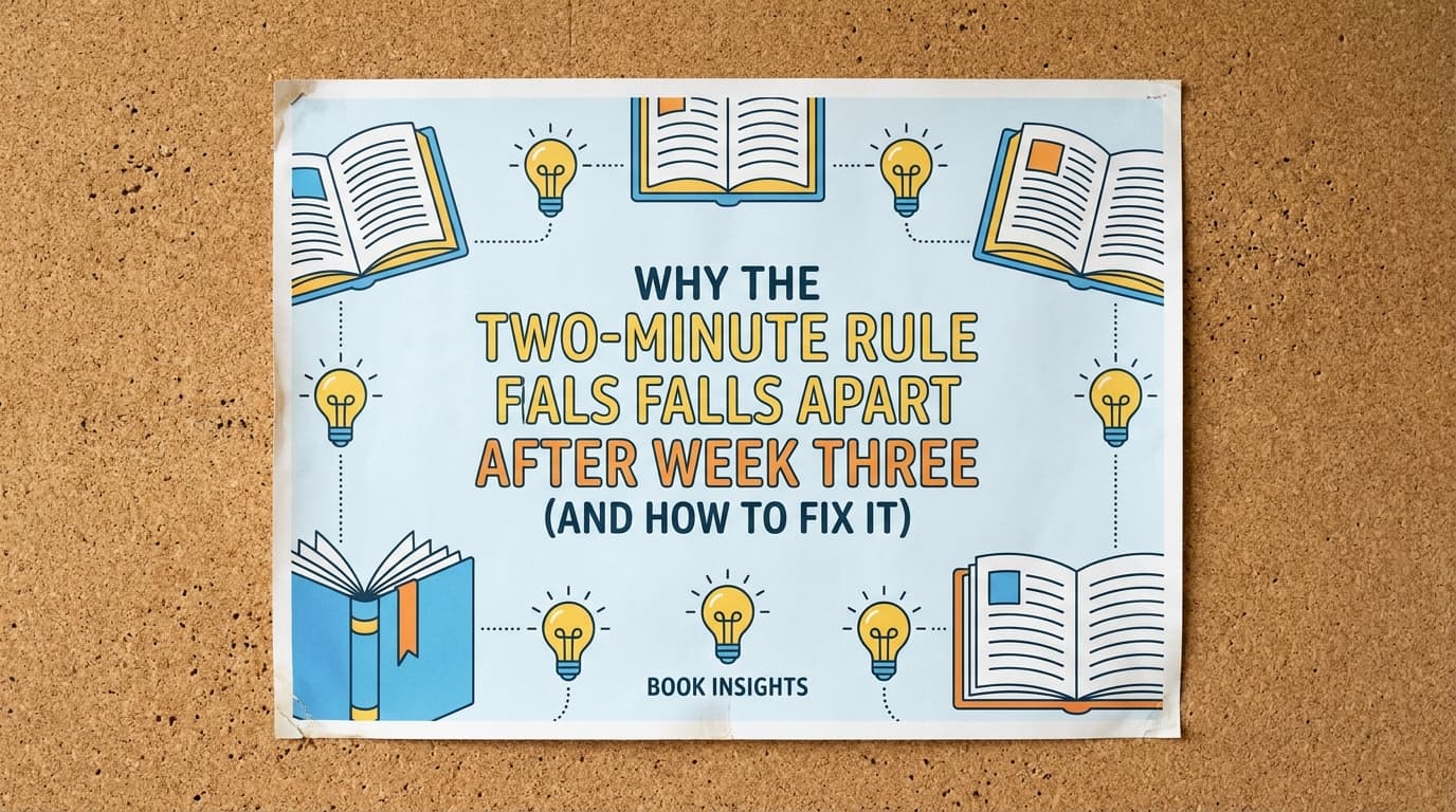 Why the Two-Minute Rule Falls Apart After Week Three (and How to Fix It)