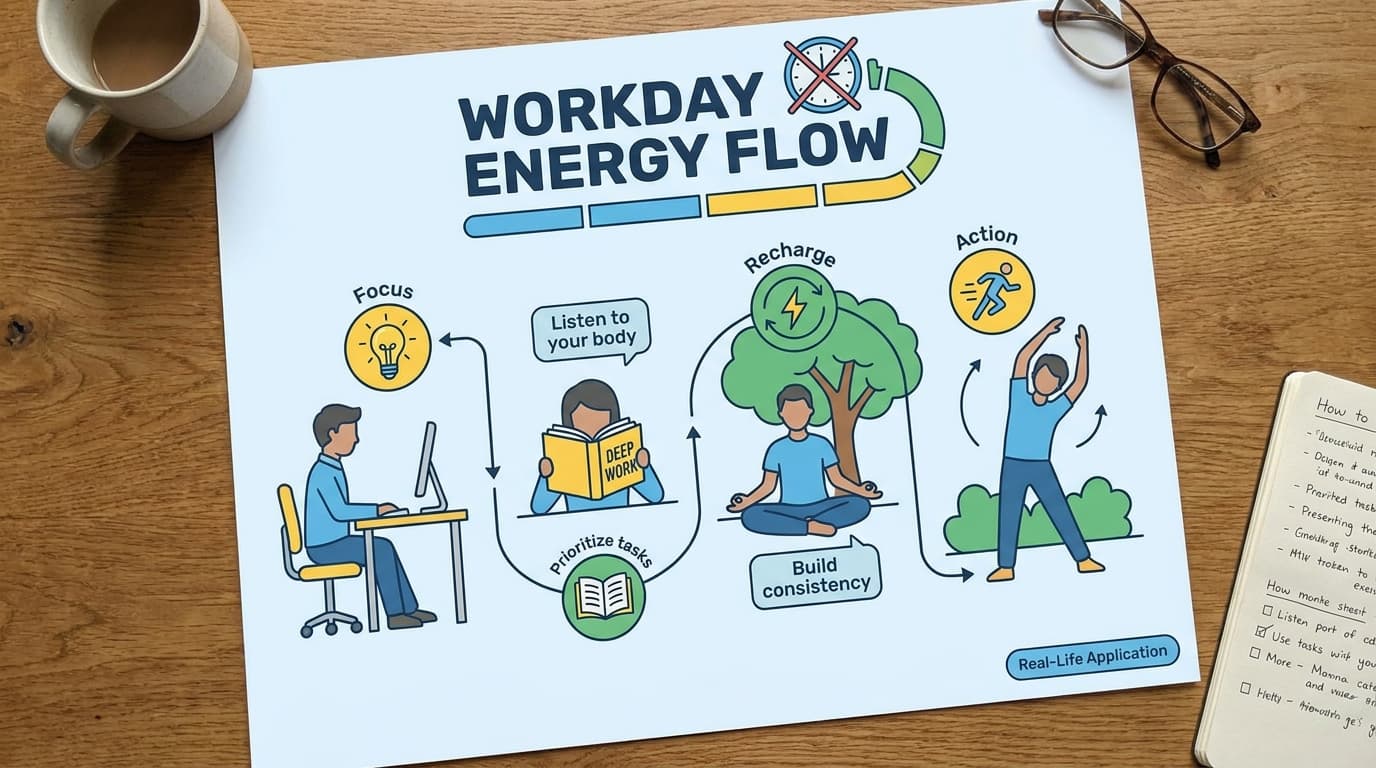 How to Structure a Workday Around Your Actual Energy, Not the Clock