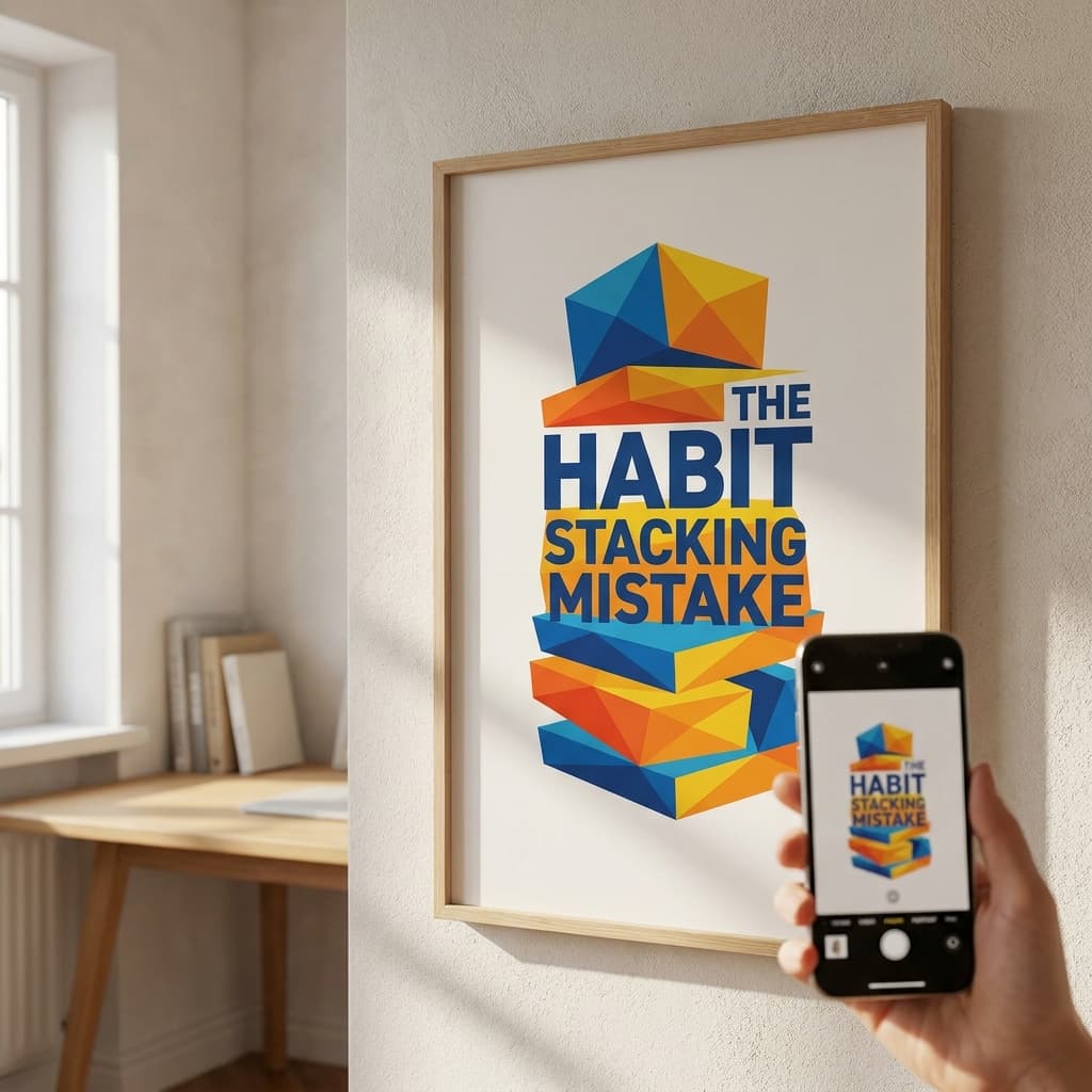 The Habit Stacking Mistake That Makes Mornings Worse, Not Better
