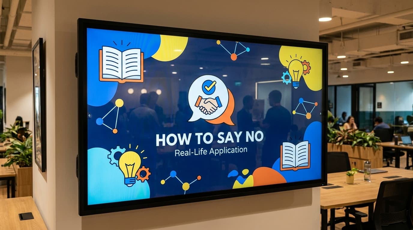 How to Say No to a Request Without Sounding Difficult