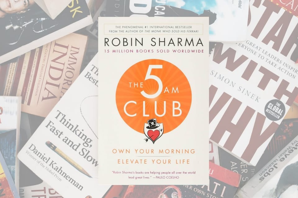 The 5 AM Club By Robin Sharma